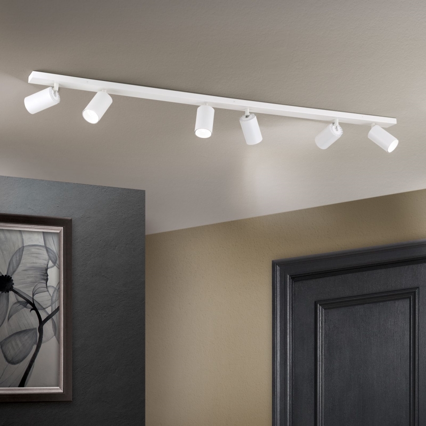 Bodové svítidlo SEAN 6xGU10/13W/230V bílá