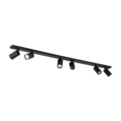 Bodové svítidlo SEAN 6xGU10/13W/230V černá
