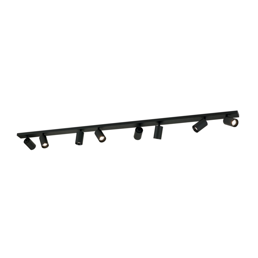 Bodové svítidlo SEAN 8xGU10/13W/230V černá