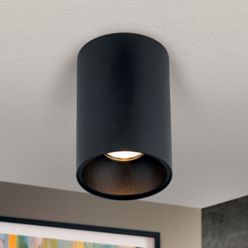 Bodové svítidlo STARLIGHT 1xGU10/50W/230V černá/zlatá