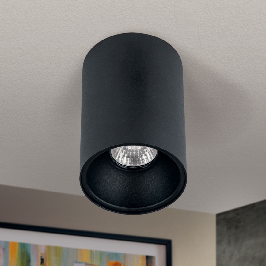 Bodové svítidlo STARLIGHT 1xGU10/50W/230V černá/zlatá