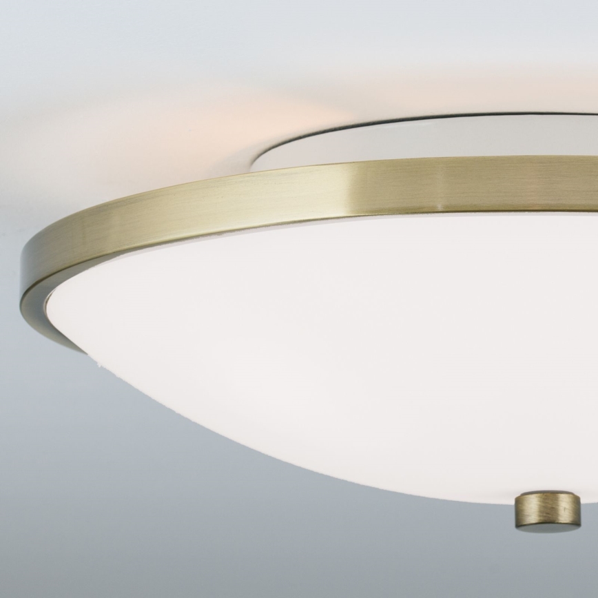 Stropní svítidlo AIDA 3xE27/60W/230V pr. 40 cm mosaz