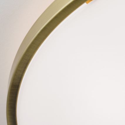 Stropní svítidlo AIDA 3xE27/60W/230V pr. 40 cm mosaz