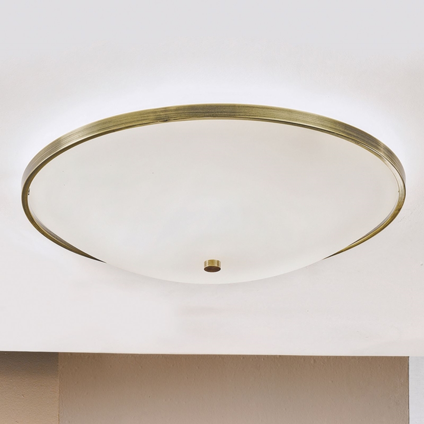 Stropní svítidlo AIDA 5xE27/60W/230V pr. 56,5 cm mosaz