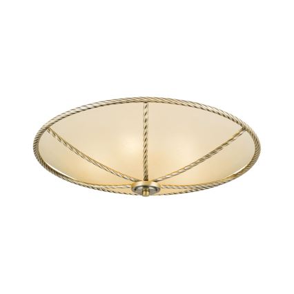 Stropní svítidlo MAURO 5xE27/60W/230V pr. 56 cm bronz