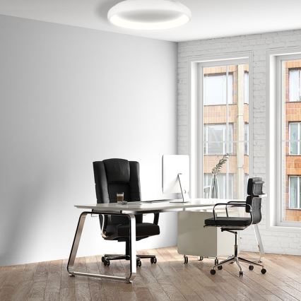 LED Stmívatelné stropní svítidlo VENUS LED/50W/230V pr. 61 cm bílá