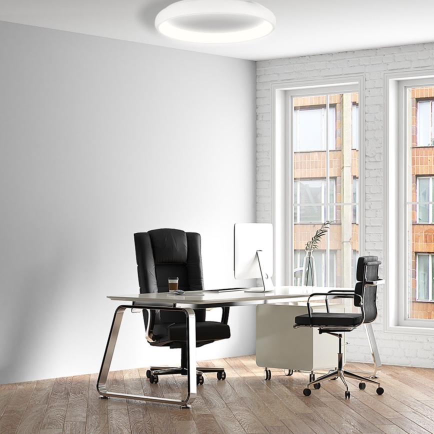 LED Stmívatelné stropní svítidlo VENUS LED/50W/230V pr. 61 cm bílá