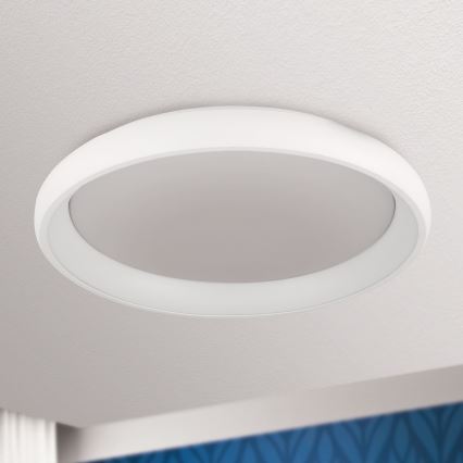 LED Stmívatelné stropní svítidlo VENUS LED/50W/230V pr. 61 cm bílá