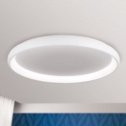 LED Stmívatelné stropní svítidlo VENUS LED/85W/230V pr. 81 cm bílá