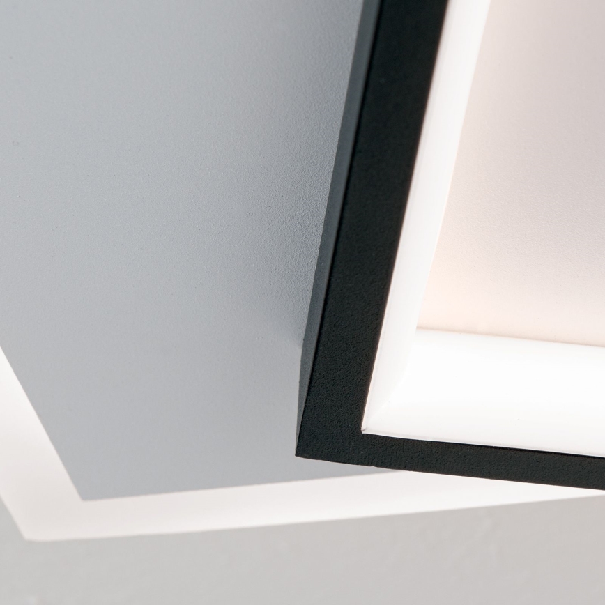 LED Stmívatelné stropní svítidlo EMANUEL LED/50W/230V bílá/černá