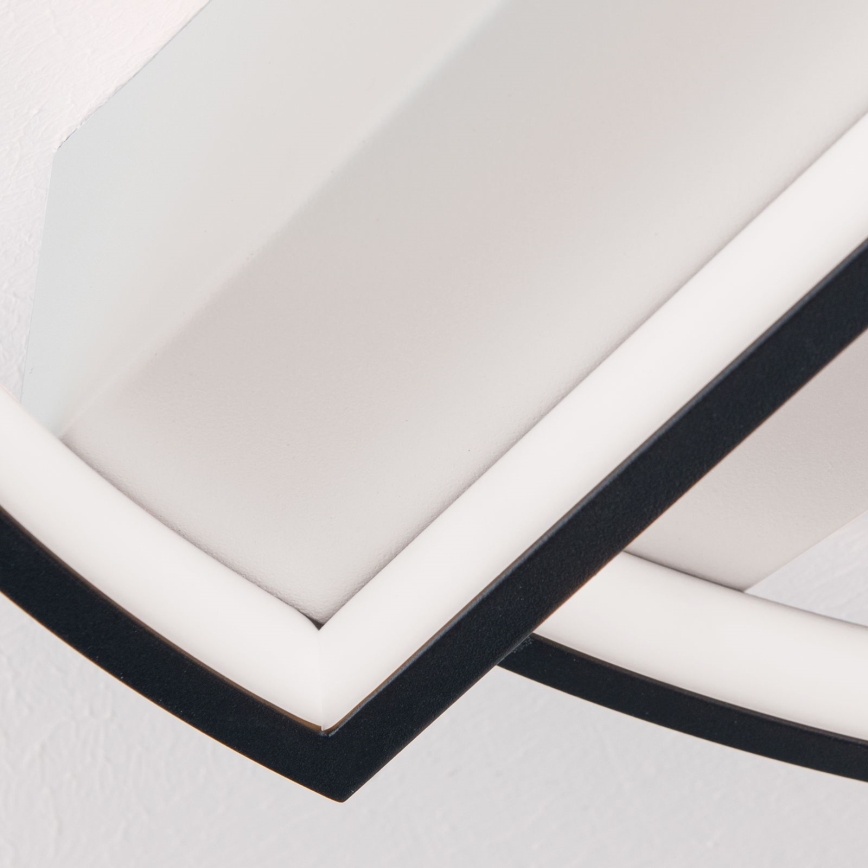 LED Stmívatelné stropní svítidlo OLGA LED/28W/230V černá/bílá