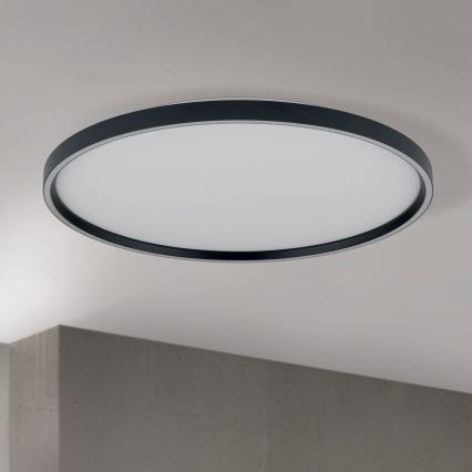 LED Stmívatelné stropní svítidlo MASCA LED/47W/230V 2700/3350/4000K pr. 60 cm černá