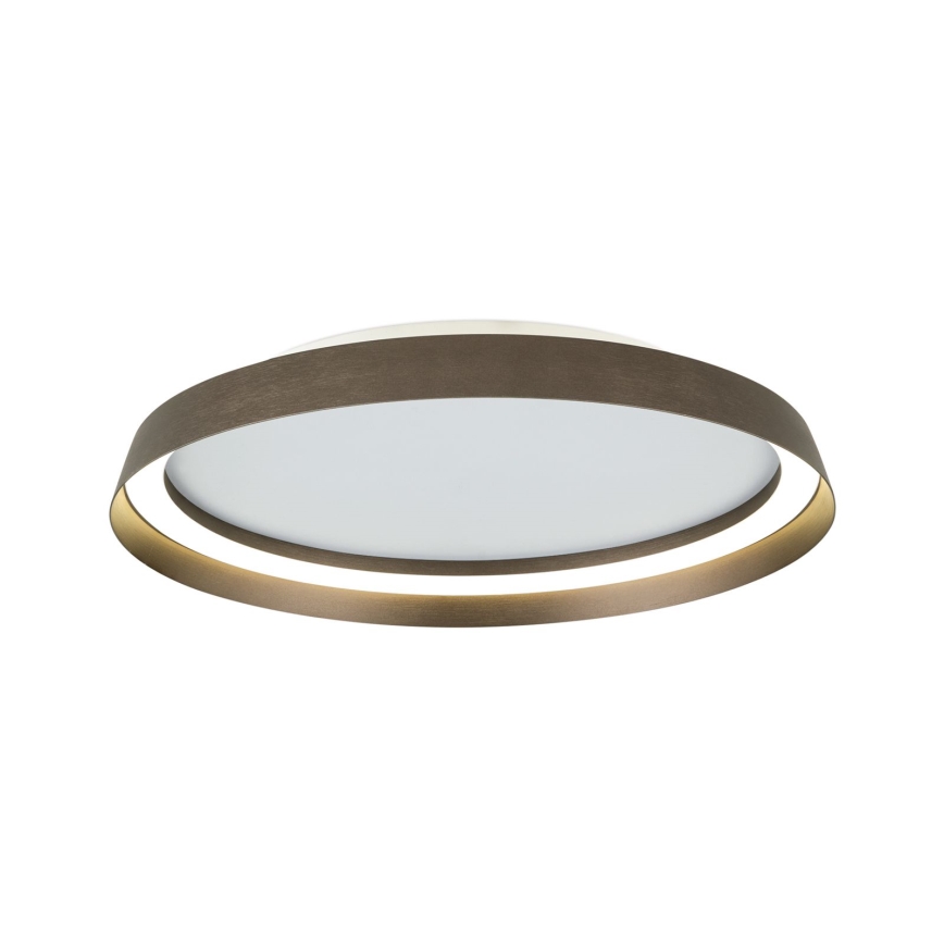 LED Stmívatelné stropní svítidlo MANTA LED/38W/230V 2700/3000/4000K pr. 45 cm hnědá