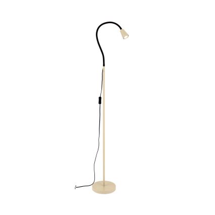 Flexibilní stojací lampa DOTTY 1xGU10/10W/230V béžová/černá