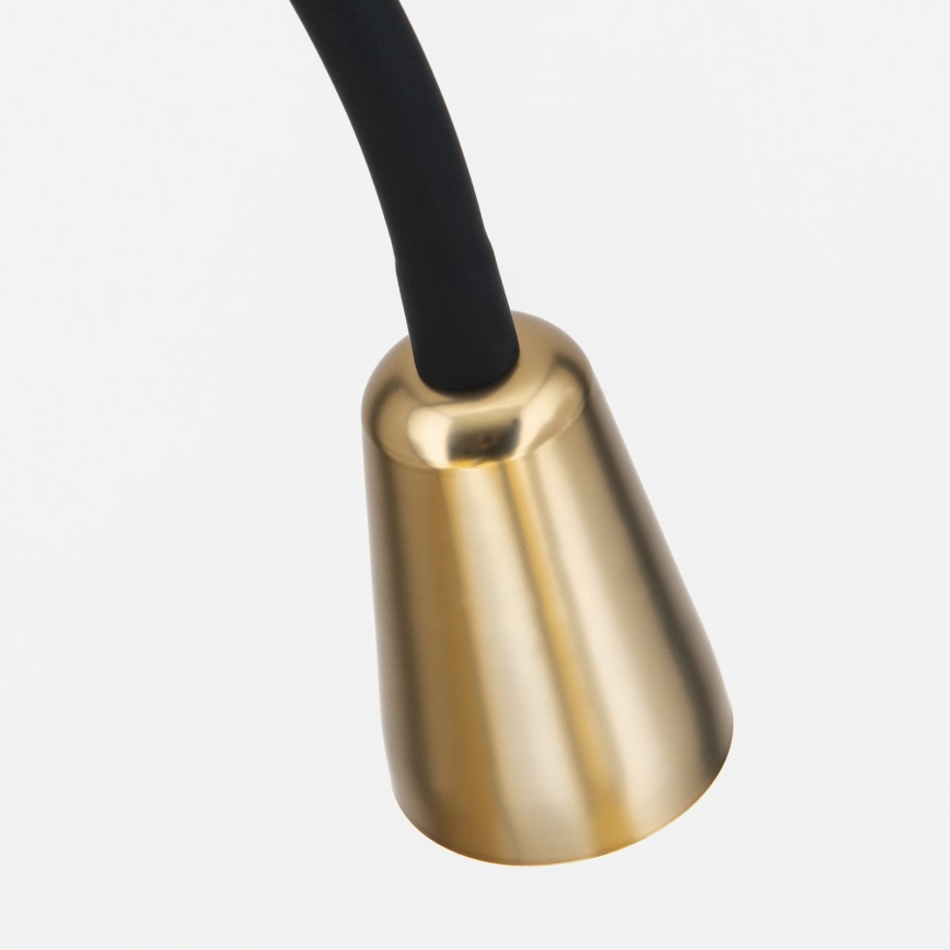 Flexibilní stojací lampa DOTTY 1xGU10/10W/230V černá/mosaz