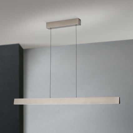 LED Stmívatelný lustr na lanku TARA LED/44W/230V 2700/3800/4500/5700K matný chrom