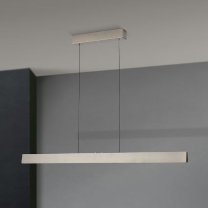 LED Stmívatelný lustr na lanku TARA LED/44W/230V 2700/3800/4500/5700K matný chrom