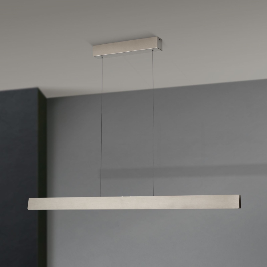 LED Stmívatelný lustr na lanku TARA LED/44W/230V 2700/3800/4500/5700K matný chrom