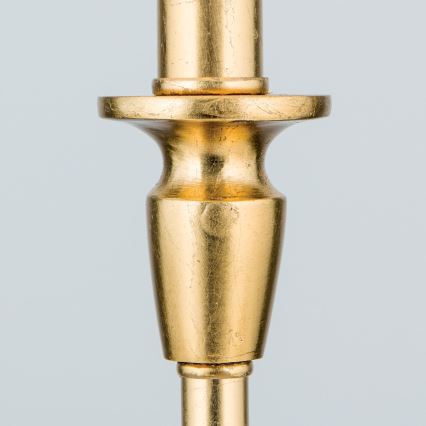 Stolní lampa FONSA 1xE27/60W/230V 61 cm bílá/zlatá