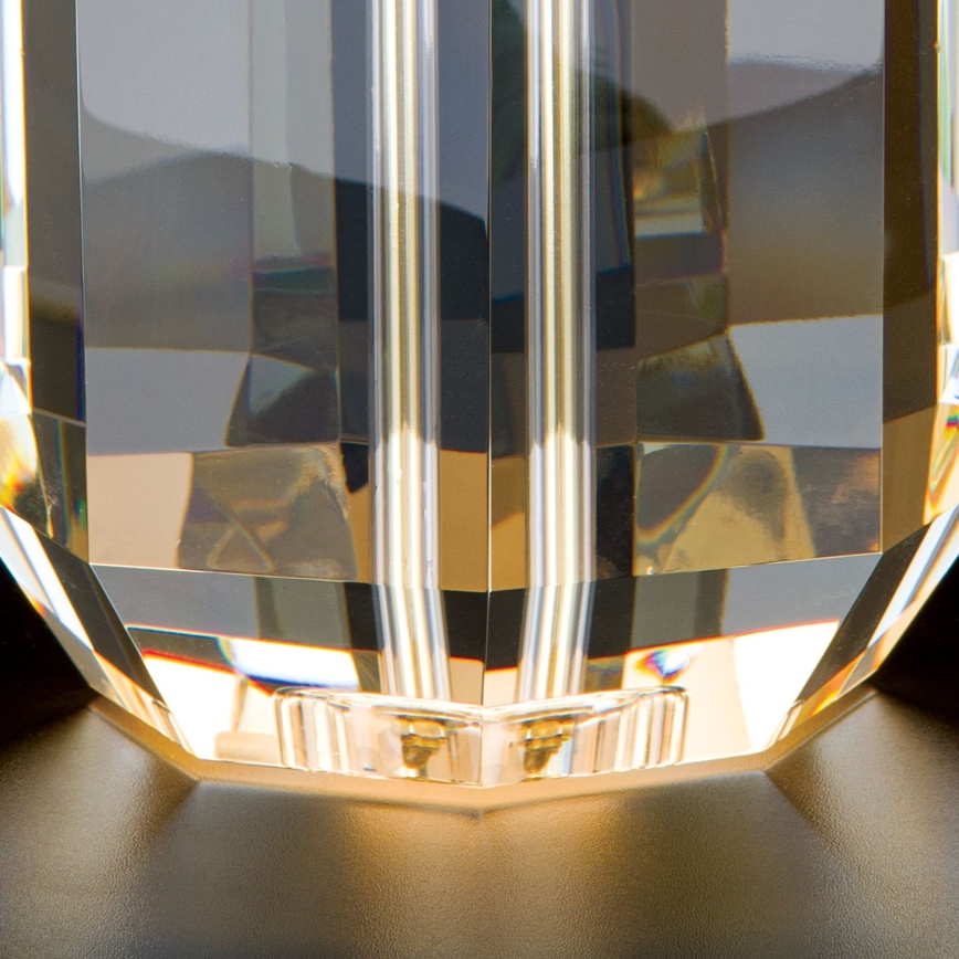 Stolní lampa ALEXIS 1xE27/60W/230V krémová/zlatá/čirá