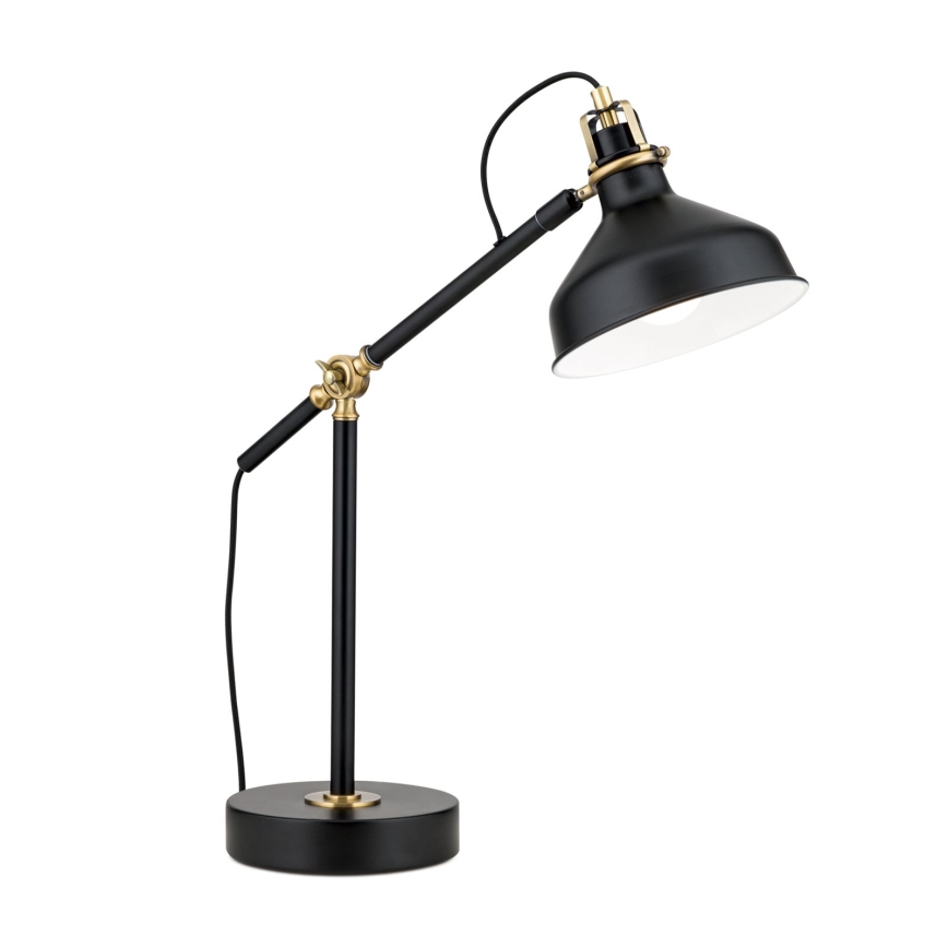Stolní lampa SCHILLER 1xE27/40W/230V černá/bronz