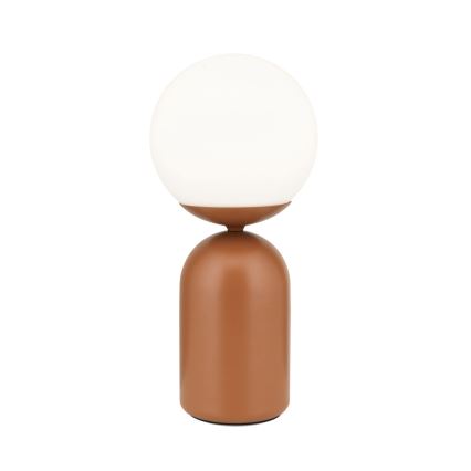 Stolní lampa STANLEY 1xE14/25W/230V keramika/hnědá