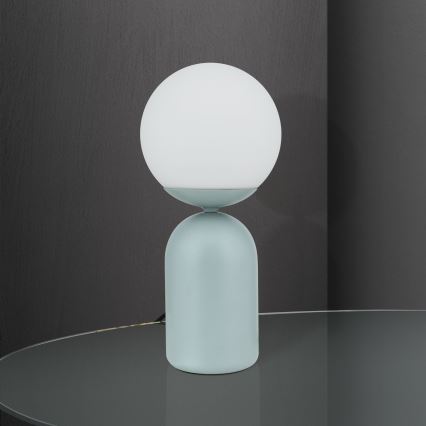 Stolní lampa STANLEY 1xE14/25W/230V keramika/mintová