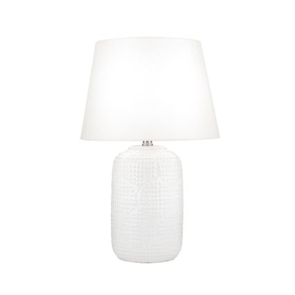 Stolní lampa CORAL 1xE27/40W/230V keramika/bílá