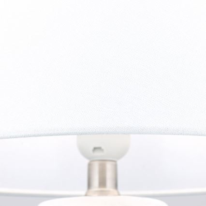 Stolní lampa CORAL 1xE27/40W/230V keramika/bílá