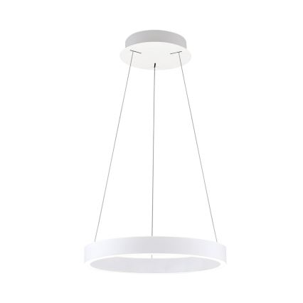 LED Stmívatelný lustr na lanku KOLK LED/40W/230V 2700/3000/4000K pr. 40 cm bílá