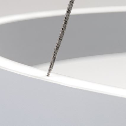 LED Stmívatelný lustr na lanku KOLK LED/40W/230V 2700/3000/4000K pr. 40 cm bílá