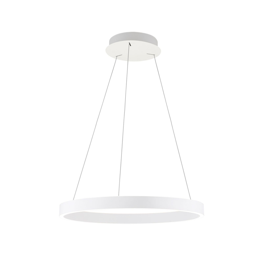 LED Stmívatelný lustr na lanku KOLK LED/60W/230V 2700/3000/4000K pr. 60 cm bílá