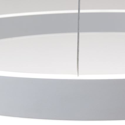 LED Stmívatelný lustr na lanku KOLK LED/60W/230V 2700/3000/4000K pr. 60 cm bílá