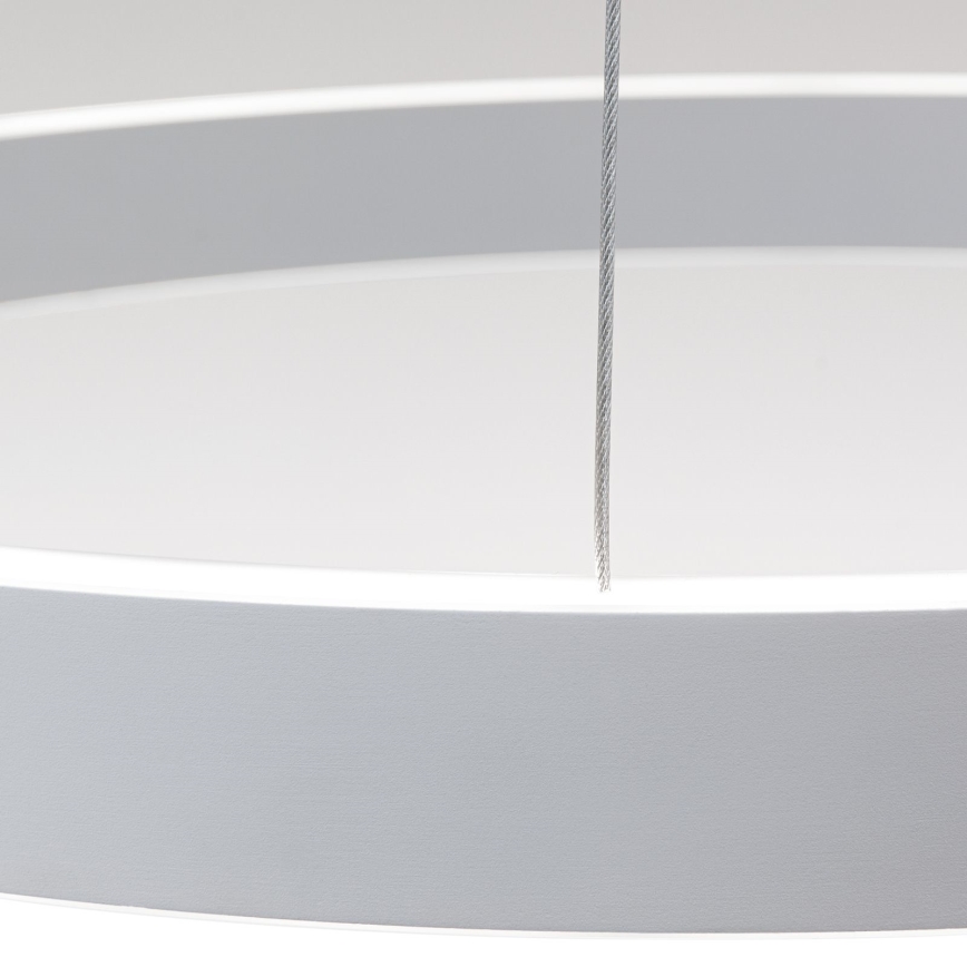 LED Stmívatelný lustr na lanku KOLK LED/60W/230V 2700/3000/4000K pr. 60 cm bílá