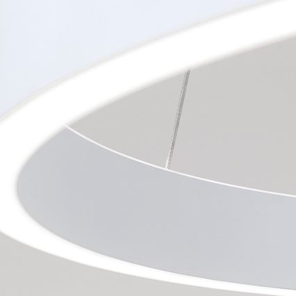 LED Stmívatelný lustr na lanku KOLK LED/60W/230V 2700/3000/4000K pr. 60 cm bílá