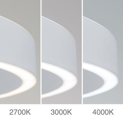 LED Stmívatelný lustr na lanku KOLK LED/80W/230V 2700/3000/4000K pr. 80 cm bílá