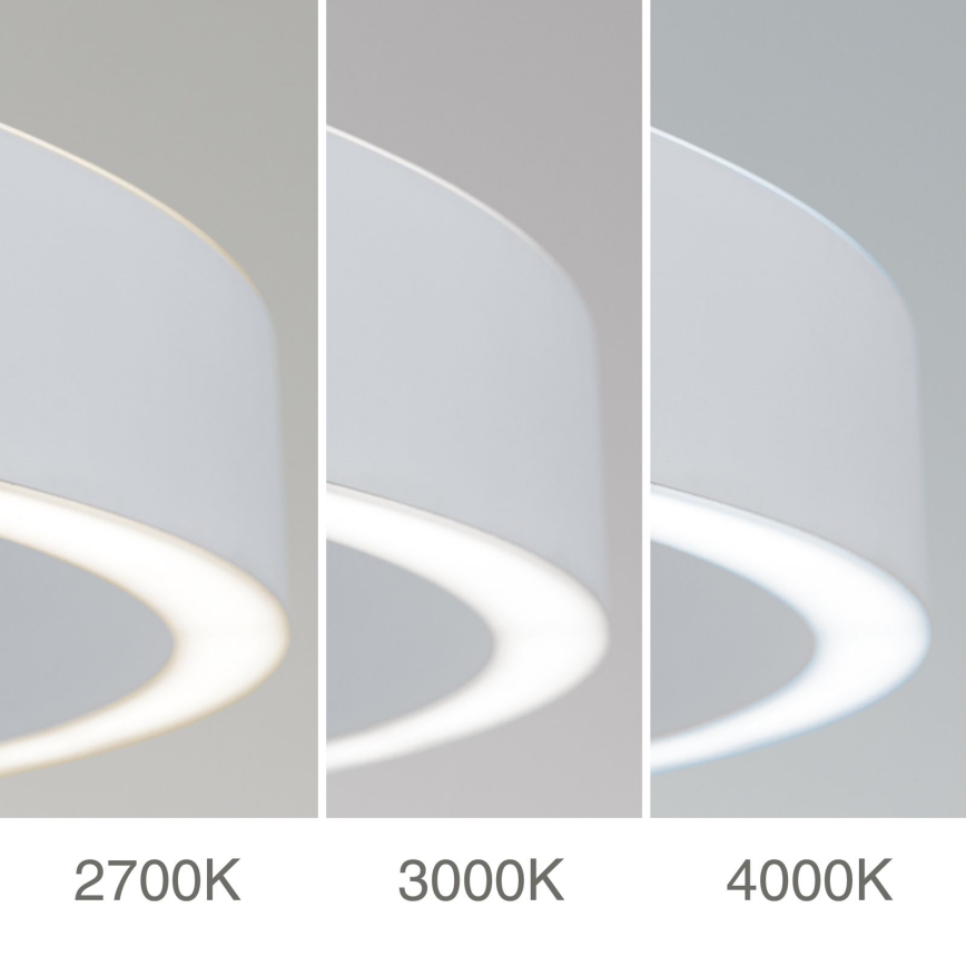 LED Stmívatelný lustr na lanku KOLK LED/80W/230V 2700/3000/4000K pr. 80 cm bílá