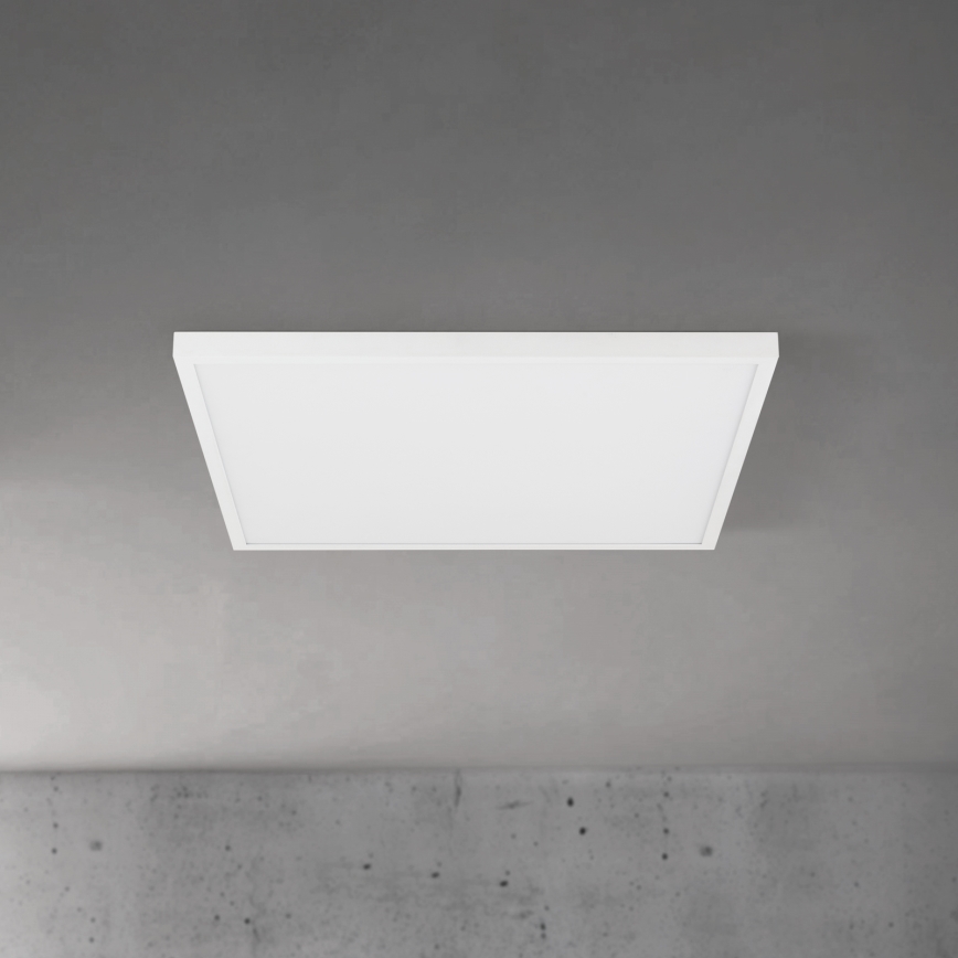 LED Stmívatelné stropní svítidlo DISC LED/46W/230V 2700/3000/4000K 59x59 cm bílá