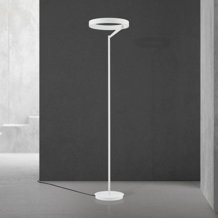 LED Stmívatelná stojací lampa KOLK LED/40W/230V 2700/4000K bílá