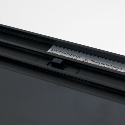 LED Stropní/závěsné svítidlo 2v1 PALKKI LED/38W/230V 3000/4000/5000K černá