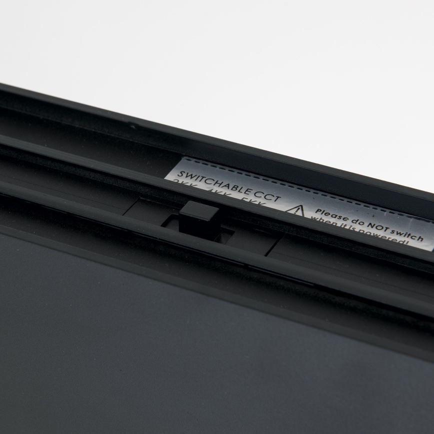 LED Stropní/závěsné svítidlo 2v1 PALKKI LED/38W/230V 3000/4000/5000K černá