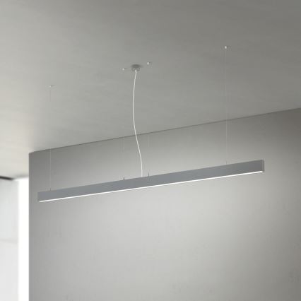 LED Stropní/závěsné svítidlo 2v1 PALKKI LED/38W/230V 3000/4000/5000K šedá