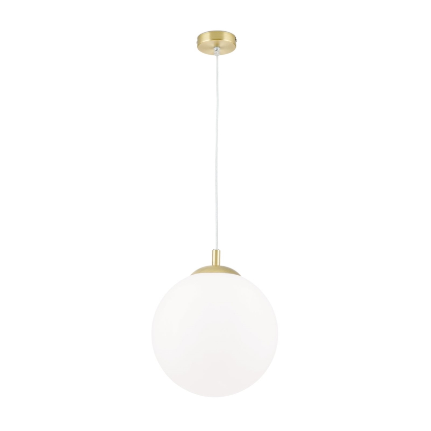 Lustr na lanku MADIS 1xE27/60W/230V zlatá