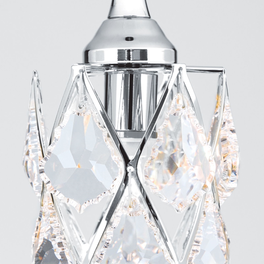 Lustr na lanku RITA 1xG9/40W/230V lesklý chrom