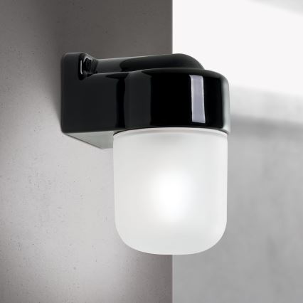 Nástěnná lampa OSTIA 1xE27/40W/230V černá