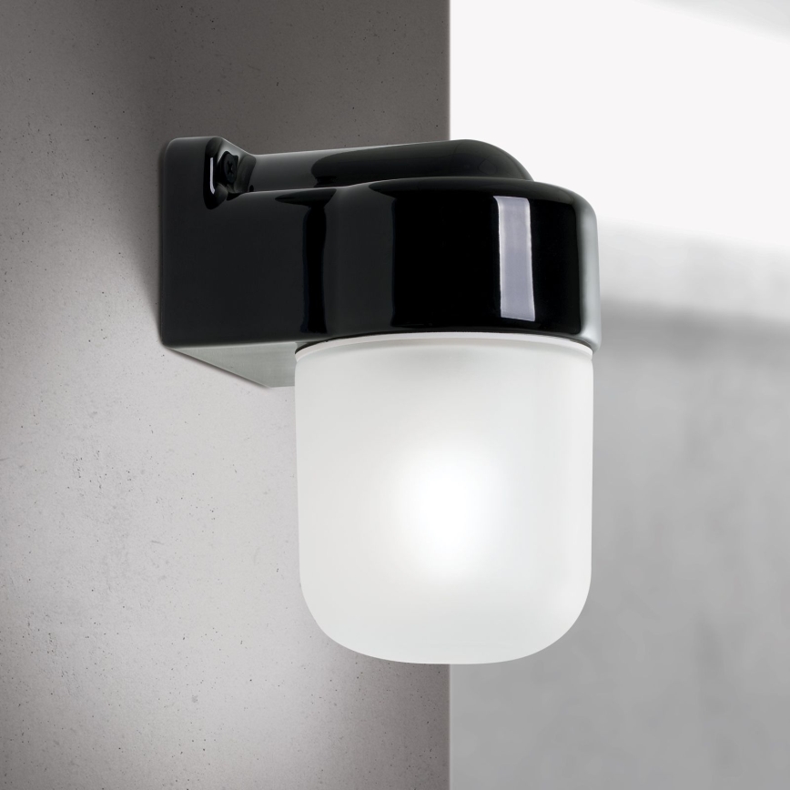 Nástěnná lampa OSTIA 1xE27/40W/230V černá