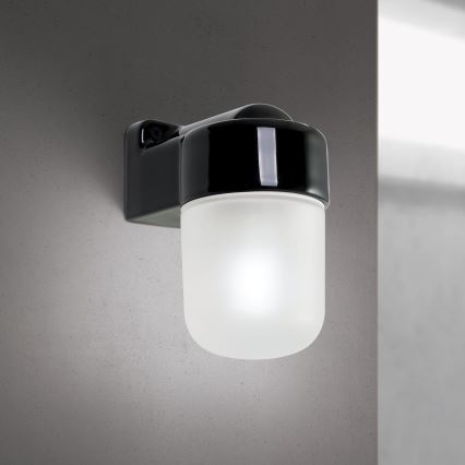 Nástěnná lampa OSTIA 1xE27/40W/230V černá