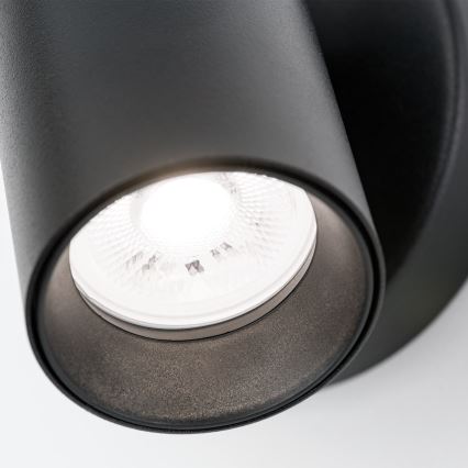 Nástěnné bodové svítidlo SEAN 1xGU10/13W/230V černá