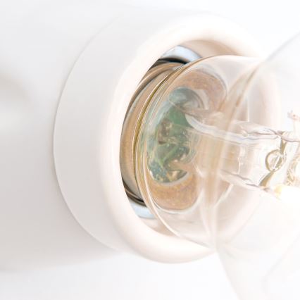 Nástěnné svítidlo FROST 1xE27/60W/230V bílá