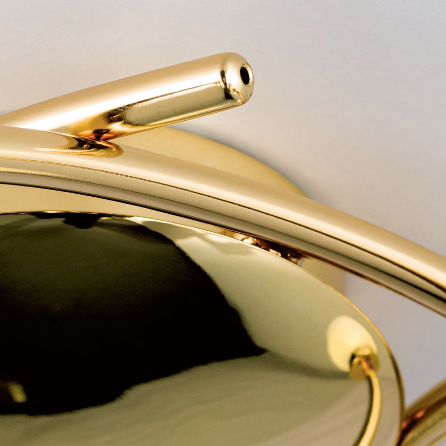 Přisazený lustr CARLA 5xG9/28W/230V zlatá